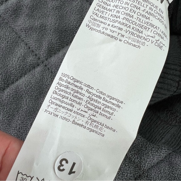 Neuw Frenchie 90s Top Women Medium Top Black Singlet Ribbed B12 - Picture 11 of 11